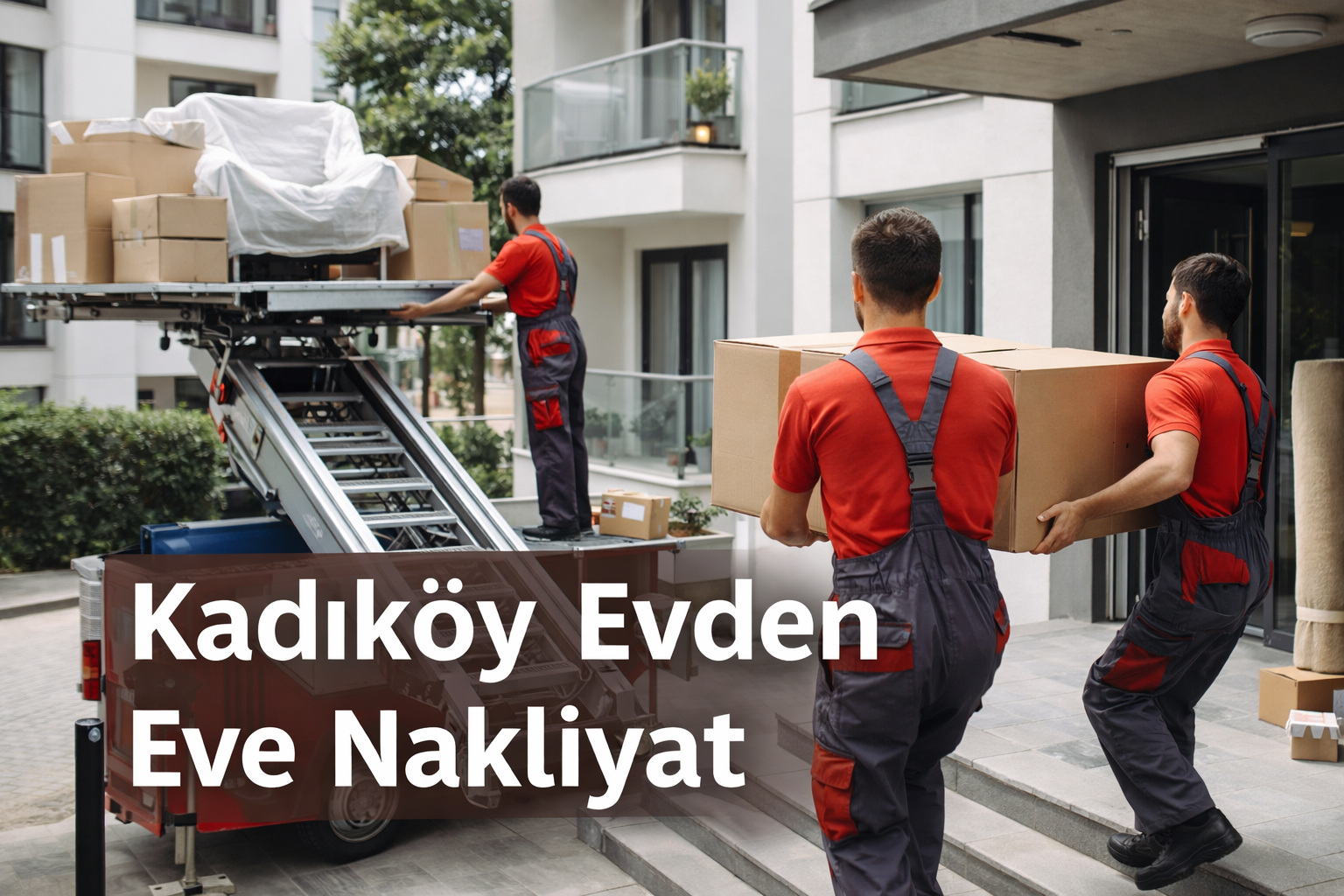 Kadıköy evden eve nakliyat hizmeti